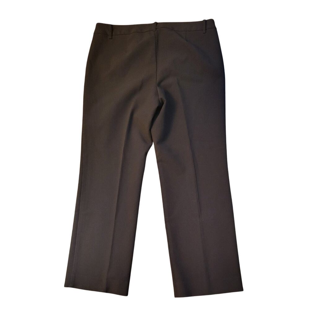 Talbots Womens Dress Pants Size 14 Coffee Bean Trousers High Rise 36W X 30.5L